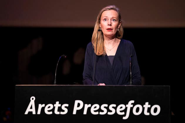 Sisse Stroyer, President of the Press Photographers Association The winners of the AArets Press Photo will be announced The award ceremony will take place in The Black Diamond in Copenhagen on Friday 7 May 2021, Denmark  Copyright: MartinxSylvestx cop102 spdk20210507-210630-L