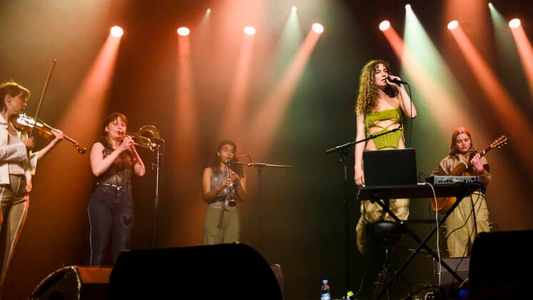 Ydegirl Aka Andrea Novél on stage during the Concert Night with Vegas chosen to celebrate the reopening of the Vega venue on Friday, May 7, 2021 Vega has been shut down for several months due to the Corona Covid 19 crisis and can now open for concerts, however with half capacity 500 People, Copenhagen  Copyright: TorbenxChristensen TorbenxChristensenx COP200 spdk20210508-022446-L