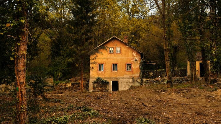 The Home of Slender Man Old House in Pillnitz Dresden Pillnitz Saxony Germany Copyright: xRayxvanxZeschaux