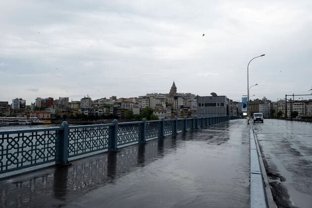 Lockdown In Istanbul The empty streets in Istanbul, Turkey seen on May 8, 2021. amid the coronavirus lockdown. Turkey imposed a curfew which started on April 29 and will end on May 17. Istanbul Turkey kaboglu-notitle210508_npQzW  Copyright: xResulxKaboglux