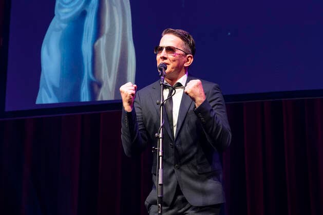 Thomas Bo Larsen Awarding of the Bodil Prize 2021 at the Folketeatret in Copenhagen, Saturday 8 May 2021, Copenhagen Denmark  Copyright: fotograf@clausbech.dk ClausxBechx Cop102 spdk20210509-004413-L