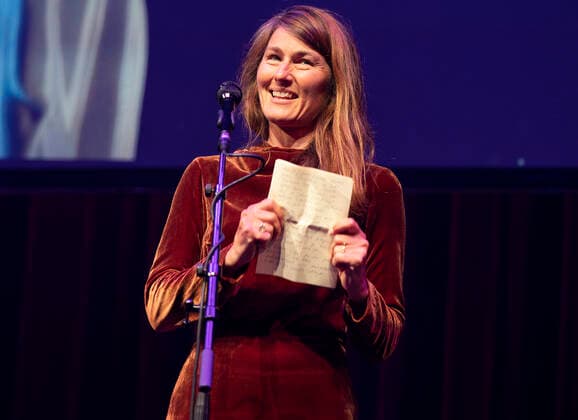 Recipient of the Henning Bahs Prize, Rie Lykke Awarding of the Bodil Prize 2021 at the Folketeatret in Copenhagen, Saturday 8 May 2021, Copenhagen Denmark  Copyright: fotograf@clausbech.dk ClausxBechx Cop102 spdk20210509-005314-L