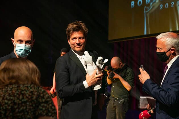 Thomas Vinterberg Awarding of the Bodil Prize 2021 at the Folketeatret in Copenhagen, Saturday 8 May 2021, Copenhagen Denmark  Copyright: fotograf@clausbech.dk ClausxBechx Cop102 spdk20210509-011813-L