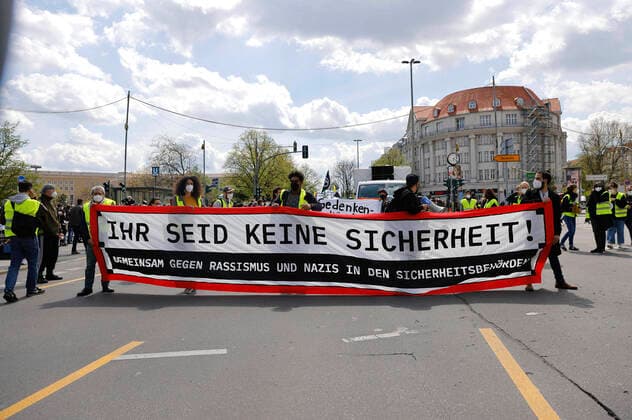 Several thousand people have demonstrated in Kreuzberg and Neukölln under the motto You are not security against racism and violent attacks by police officers The protest was part of a nationwide day of action, on which in a total of 14 German cities people took to the streets for anti-racist motives Source tagesspiegel de Berlin, 08 05 2021 Foto:xJ.xMWx xFuturexImage