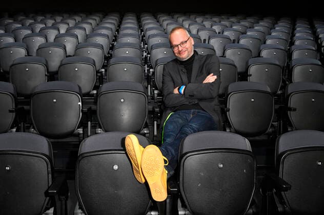 Dr Thomas Schmidt Ott at the photo opportunity at the press conference for the emergency aid project hierspieltdiemusik to support the Berlin music scene in the Verti Music Hall Berlin, 10 05 2021 Foto:xF.xKernx xFuturexImage
