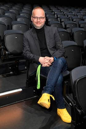 Dr Thomas Schmidt Ott at the photo opportunity at the press conference for the emergency aid project hierspieltdiemusik to support the Berlin music scene in the Verti Music Hall Berlin, 10 05 2021 Foto:xF.xKernx xFuturexImage
