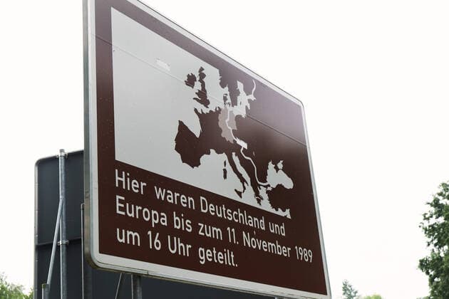 Observations at the GDR border in the North Harz from Lower Saxony to Saxony Anhalt u B z GDR border in the Eckertal between Stapelburg and Bad Harzburg Note border opening 32 years of the fall of the German Wall