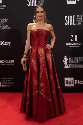 66th David Di Donatello 2021 prize Silvia Angeletti Attend 66th David Di Donatello 2021 prize ceremony photocall on May 11, 2021 in Rome, Italy. Imago Images Emmefoto Copyright: xImagoxImages Emmefotox