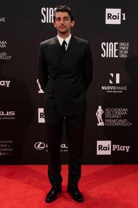 66th David Di Donatello 2021 prize Pietro Castellitto Attend 66th David Di Donatello 2021 prize ceremony photocall on May 11, 2021 in Rome, Italy. Imago Images Emmefoto Copyright: xImagoxImages Emmefotox