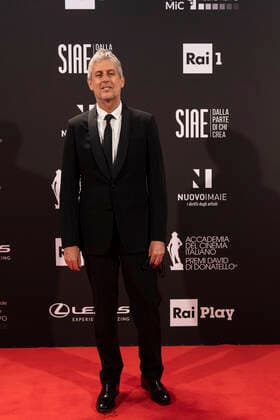 ** EDITORIAL USE ONLY ** Rome, David di Donatello Awards 2021. In the photo: Fabrizio Lucci  Copyright: xLucaxDammiccoxperxAccademiaxdelx xLucaxDammiccoxperxAccademiaxdelx