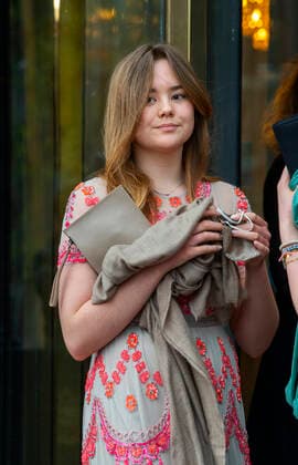 12-05-2021 Carre Princess Ariane leaving the tv special A life full of music on the occasion of the Queen her 50th upcoming birthday on the 17th of may in Carre in Amsterdam. Â  Copyright: xPPEx