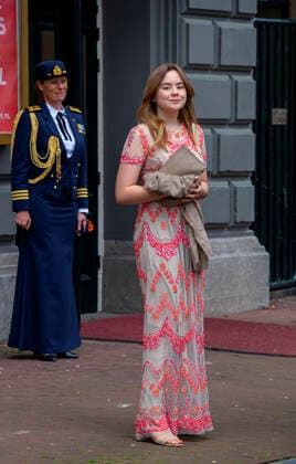 12-05-2021 Carre Princess Ariane leaving the tv special A life full of music on the occasion of the Queen her 50th upcoming birthday on the 17th of may in Carre in Amsterdam. Â  Copyright: xPPEx