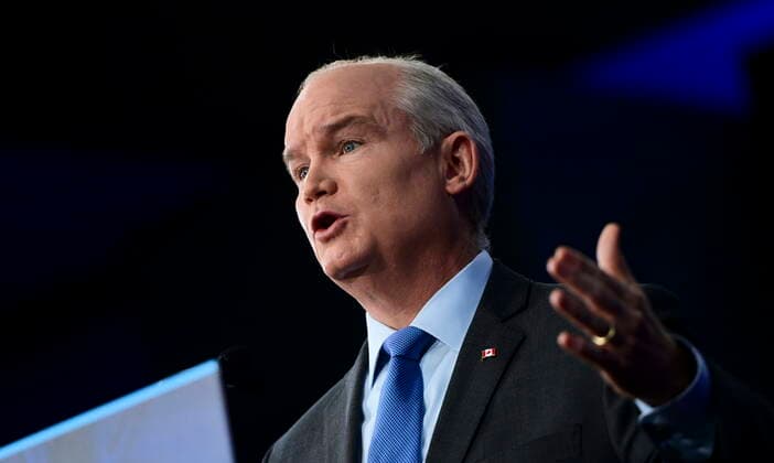 May 13, 2021, Ottawa, on, Canada: Conservative Leader Erin O Toole holds a press conference in Ottawa on Thursday, May 13, 2021. Ottawa Canada  - ZUMAc35_ 20210513_zaf_c35_077 Copyright: xSeanxKilpatrickx
