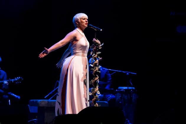 Pasion Vega Concert In Madrid spain singer Pasion Vega performs on stage at Teatro Circo Price on May 13, 2021 in Madrid, Spain. Madrid Spain gonzalez-notitle210513_npiuJ  Copyright: xOscarxGonzalezx