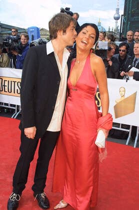 Deutscher Filmpreis 22.06.2001 Komiker Michael Fritz Mittermeier + Frau Gudrun bei der Verleihung Deutscher Filmpreis, Deutsche Staatsoper, Unter den Linden 7, Berlin - 22.06.2001 - Â *** German Film Award 22 06 2001 Comedian Michael Fritz Mittermeier wife Gudrun at the German Film Award ceremony, Deutsche Staatsoper, Unter den Linden 7, Berlin 22 06 2001 Â XXX