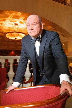 Deut. Filmpreis Nominierung 30.03.2001 Schauspieler Klaus Loewitsch bei der Nominierungsveranstaltung Preistraeger Deutscher Filmpreis, Hotel Adlon, Unter den Linden 77, Berlin - 30.03.2001 - Â *** Deut Filmpreis Nomination 30 03 2001 Actor Klaus Loewitsch at the nomination event Preistraeger Deutscher Filmpreis, Hotel Adlon, Unter den Linden 77, Berlin 30 03 2001 Â XXX