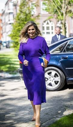 Dutch Queen Maxima opens a Music Playground at the AS Talma School in Rotterdam, The Netherlands, 20 May 2021 The queen is honorary chairman of Meer Muziek in de Klas, a foundation dedicated to structural music education ANP POOL FRANK VAN BEEK  Copyright: xHollandsexHoogtex xxANPx x431596390x