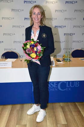Michaela Gerg at the press conference for the 1 digital youth award 2021 under the motto sagwasduwillst at the Presseclub München, 21 05 2021 Foto:xS.xAdamx xFuturexImage