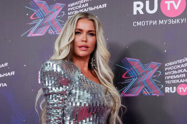 KRASNOGORSK, MOSCOW REGION, RUSSIA - MAY 22, 2021: Actress Lana Svit attends the 10th RU.TV Channel music award ceremony at Crocus City Hall. Sergei Karpukhin TASS  TS101026