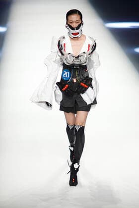 BEIJING, CHINA - MAY 20: A model showcases designs on the runway during the 26th China Fashion Young Talent Award on day six of China Graduate Fashion Week 2021 at 751D.PARK on May 20, 2021 in Beijing, China.  Copyright: xVCGx CFP111330837763
