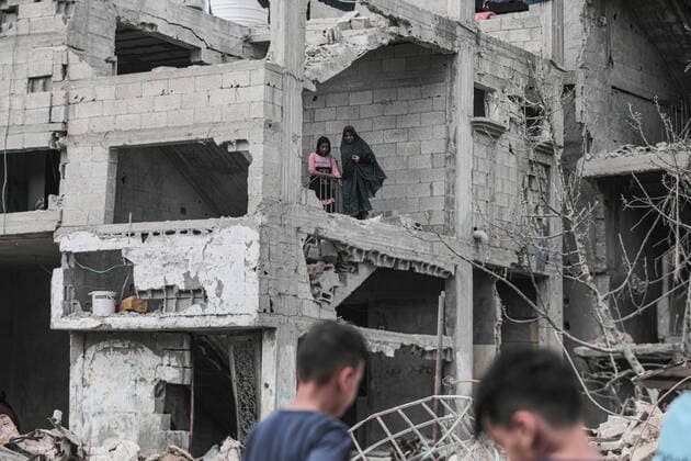 Coronavirus in Kanada, Premierminister von Nova Scotia Iain Rankin bekommt Pfizer-BioNTech Impfung News Themen der Woche KW20 Aftermath of Palestine Israel conflict A destroyed house seen after a ceasefire between Israel and Gaza fighters, in Beit Hanun town northern Gaza Strip, 21 May 2021. Gaza Palestine faiz-notitle210523_npxXa  Copyright: xMomenxFaizx