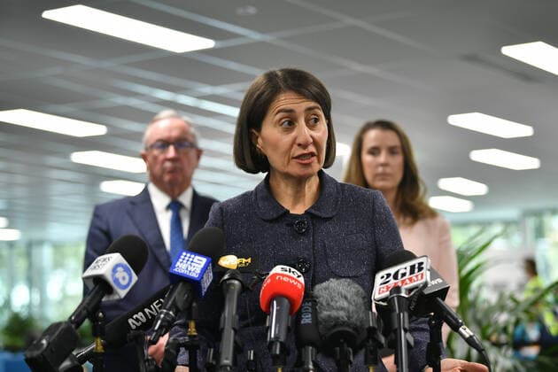 GLADYS BEREJIKLIAN COVID19 PRESSER, NSW Premier Gladys Berejiklian speaks during a press conference in Sydney, Monday, May 24, 2021. ( NO ARCHIVING, EDITORIAL USE ONLY, NO USE IN BOOKS WITHOUT CONSENT SYDNEY NSW AUSTRALIA  Copyright: xJOELxCARRETTx 20210524001544781779