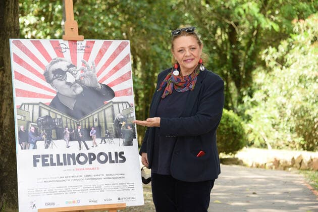 Photo IPP Gioia Botteghi Rome 24 05 2021 Photocall of the film Fellinopolis, in the photo the director Silvia Giulietti Italy Photo Press World Copyright  0