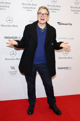 Rolf Scheider - Guido Maria Kretschmer Fashion show during the Mercedes-Benz Fashion week in Berlin on 16.01.2014 Copyright: xJamesxColdreyx