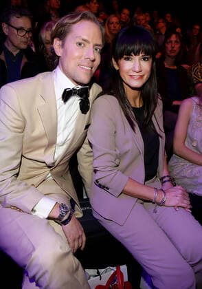 Mariella Ahrens und Jens Hilbert - Marc Cain Fashion show during the Mercedes-Benz Fashion week in Berlin on 16.01.2014 Copyright: xJamesxColdreyx