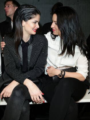 Shermine Shahrivar und Minu Barati-Fischer - Lala Berlin Fashion show during the Mercedes-Benz Fashion week in Berlin on 15.01.2014 Copyright: xJamesxColdreyx