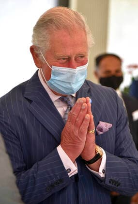 . 25 05 2021. Coventry, United Kingdom. Prince Charles, Prince of Wales and Camilla, Duchess of Cornwall, during a visit to the Herbert Art Gallery and Museum in Coventry, United Kingdom.  xPoolx xi-Imagesx IIM-22205-0014