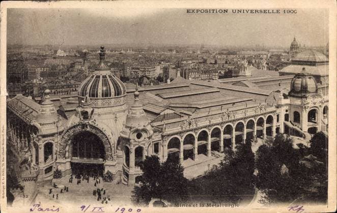 Paris, Expo, Worlds Fair 1900, Mines et la Métallurgie