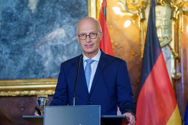 Hamburg Senate informs about upcoming opening steps during the Corona Pandemic First Mayor Dr Peter Tschentscher Hamburg Senate informs about upcoming opening steps during the Corona Pandemic First Mayor Dr Peter Tschentscher , Hamburg Hamburg Germany City Hall