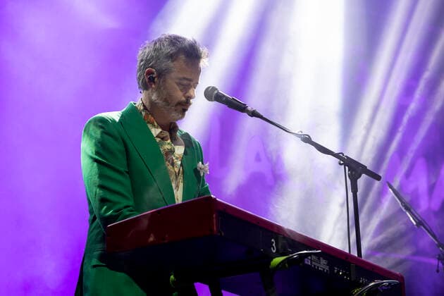 May 28, 2021, Porto, Portugal: Artist Marco Pombinho member of Portuguese Band The Black Mamba in concert at the super bock arena, on May 28, 2021, Porto, Portugal. Porto Portugal - ZUMAs197 20210528_zaa_s197_257 Copyright: xRitaxFrancax