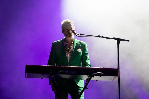 May 28, 2021, Porto, Portugal: Marco Pombinho of The Black Mamba band performs at a concert at the Super Bock Arena in Porto. Porto Portugal - ZUMAs197 20210528_zaa_s197_244 Copyright: xRitaxFrancax
