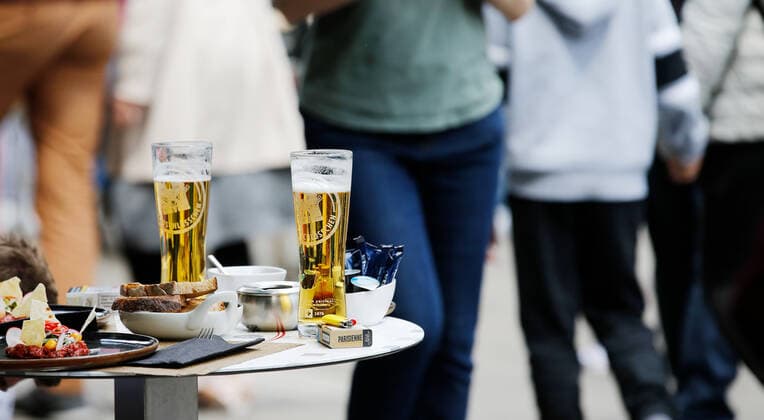 Photo Manuel Geisser 29 05 2021 Zurich Beer and Cigarettes Garden Restaurant Zurich