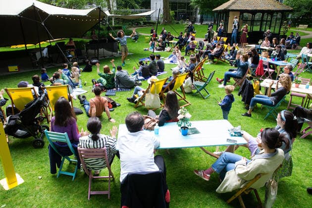 . 30 05 2021. London, United Kingdom. For the first time in its 120 year history, Wigmore Hall takes music outside by staginga free concert for families on Bank Holiday. Wigmore Hall free concert.  xMarkxThomasx xi-Imagesx IIM-22222-0009