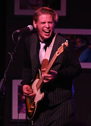 BOCA RATON - MAY 29: Darren Thiboutot Jr aka Memphis Lightning performs at The Funky Biscuit on May 29, 2021 in Boca Raton, Florida. Copyright: xmpi04 MediaPunchx