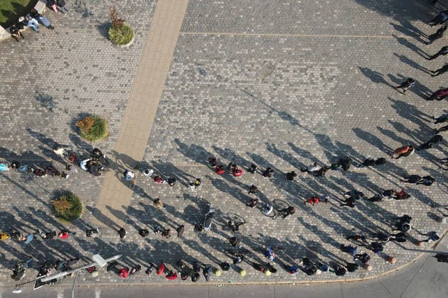 Santiago, May 30, 2021 A large influx of public is registered in the vaccination center of Parque O™higgins during the coronavirus pandemic Marcelo Hernandez Atonchile, Santiago Chile Aton 513949  Copyright: MARCELOxHERNANDEZ ATONCHILE