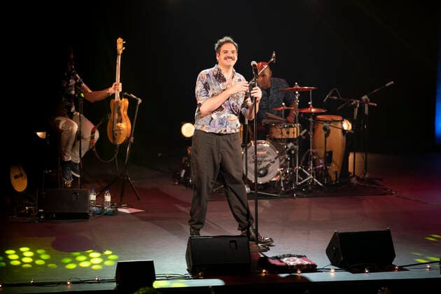 Jorge Uson Performs In Madrid the singer Jorge Uson of the Decarneyhueso group performs during the presentation concert of the album El oficio del mar in Madrid. May 30, 2021 Spain Madrid Spain gonzalez-notitle210530_npU4G  Copyright: xOscarxGonzalezx