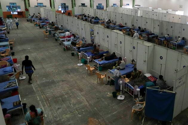 News Themen der Woche KW22 News Bilder des Tages May 31, 2021, Chennai, Tamil Nadu, India: A view of the temporary Covid care centre built in Chennai Trade Centre for the covid-19 coronavirus patients in Chennai. Chennai India - ZUMA CEN 20210531_mda_l172_189 Copyright: xSrixLoganathanx