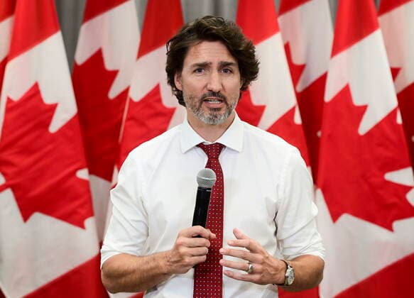 May 31, 2021, Ottawa, on, Canada: Prime Minister Justin Trudeau takes part in an event in Ottawa on Monday, May 31, 2021. Trudeau was commenting on the discovery of the remains of 215 children found on the grounds of a former residential school in Kamloops last week. Ottawa Canada  - ZUMAc35_ 20210531_zaf_c35_030 Copyright: xSeanxKilpatrickx