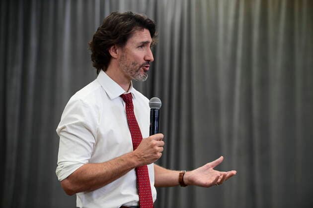 May 31, 2021, Ottawa, on, Canada: Prime Minister Justin Trudeau takes part in an event in Ottawa on Monday, May 31, 2021. Ottawa Canada  - ZUMAc35_ 20210531_zaf_c35_031 Copyright: xSeanxKilpatrickx