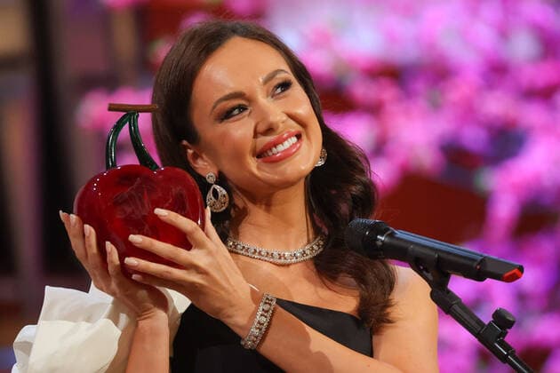 Entertainment Themen der Woche KW22 Entertainment Bilder des Tages MOSCOW, RUSSIA - MAY 31, 2021: Soprano Aida Garifullina wins a prize at the 10th Oleg Yankovsky Creative Discovery Award ceremony as part of the 2021 Chereshnevy Les Wild Cherry Forest Open Art Festival in the Grand Hall of Moscowâ€™s Tchaikovsky Conservatory. Vyacheslav Prokofyev TASS  TS102499