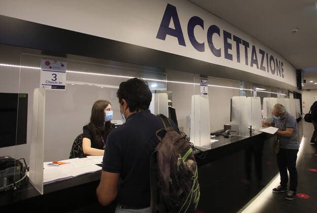 Rome, Inauguration of the new vaccination hub located at the Confindustria headquarters. Pictured:  Copyright: xPieroxTenaglix xIPAx xPieroxTenaglix