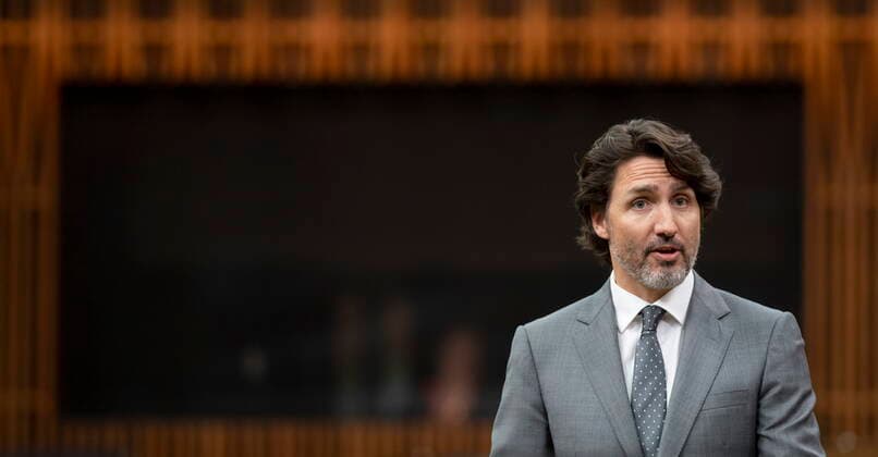 June 1, 2021, Ottawa, on, Canada: Prime Minister Justin Trudeau responds to a question during Question Period in the House of Commons, Tuesday June 1, 2021 in Ottawa. Ottawa Canada  - ZUMAc35_ 20210601_zaf_c35_051 Copyright: xAdrianxWyldx