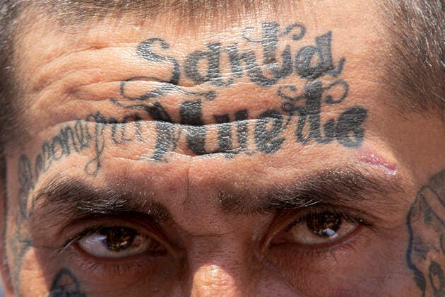 June 1, 2021, Mexico City, Mexico City, Mexico: A faithful with a tattoo of Santa Muerte, while arriving at the Altar of Santa Muerte in the town of Tepito, as part of the celebrations that held on the first day of each month, hundreds of devotees attend to venerate it, give thanks for the favors and the fulfilled promises that this deity has granted them. La Santa Muerte or Santisima Muerte is a popular Mexican figure who personifies death and is an object of worship, the devotees of her are usually perceived as people associated with crime, gang activity, prostitution, drug trafficking. On June 1, 2021 in Mexico City, Mexico. Mexico City Mexico - ZUMAe321 20210601_zia_e321_018 Copyright: xRicardoxFloresx