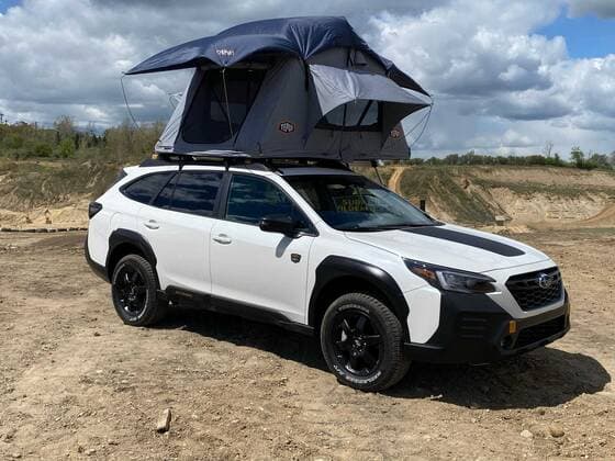 May 29, 2021, USA: The 2022 Subaru Outback Wilderness s roof can support 700 pounds. USA - ZUMAm67_ 20210529_zaf_m67_019 Copyright: xMarkxPhelanx