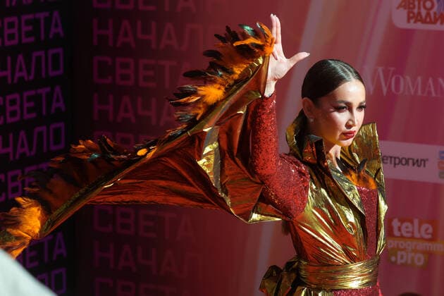 Entertainment Themen der Woche KW22 Muz-TV Music Awards in Moskau MOSCOW, RUSSIA â€“ JUNE 4, 2021: Singer Olga Buzova at a ceremony to present the 2021 Muz-TV Music Awards, at the Megasport Arena. Sergei Karpukhin TASS  TS103778