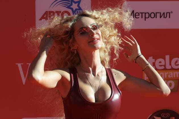 Muz-TV Music Awards in Moskau MOSCOW, RUSSIA â€“ JUNE 4, 2021: Singer Svetlana Loboda at a ceremony to present the 2021 Muz-TV Music Awards, at the Megasport Arena. Sergei Karpukhin TASS  TS10377B